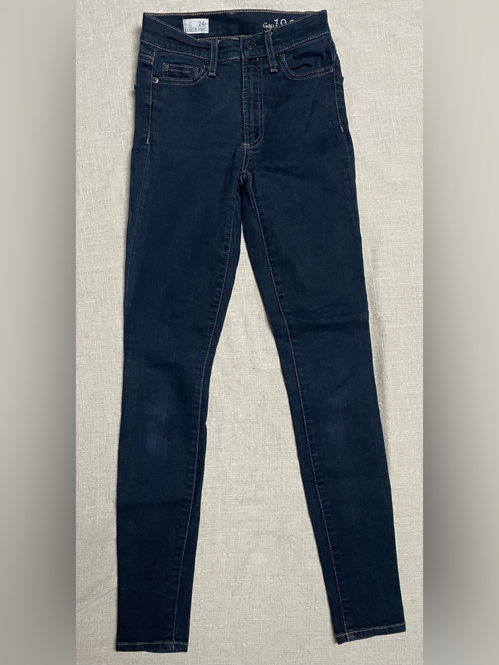 GAP Dark Navy High-Rise Skinny Jeans